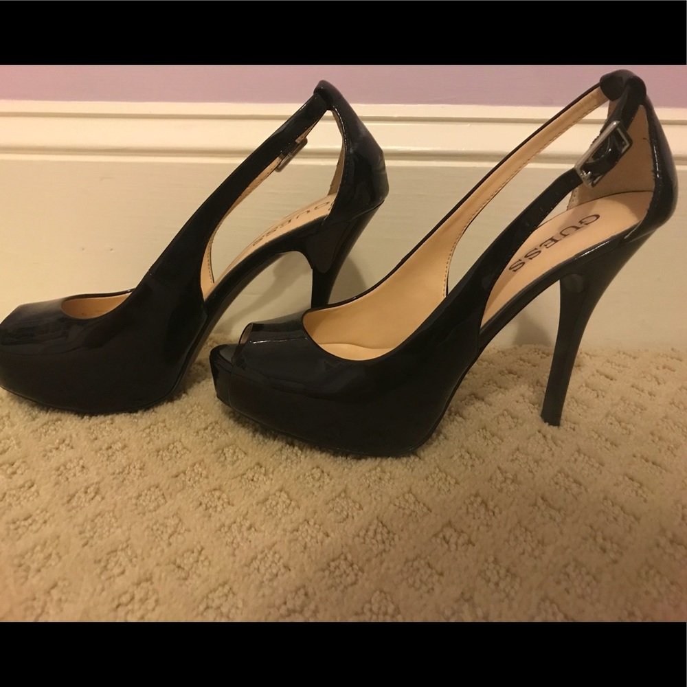 Black Guess heels